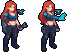 Roxy pixel sprite